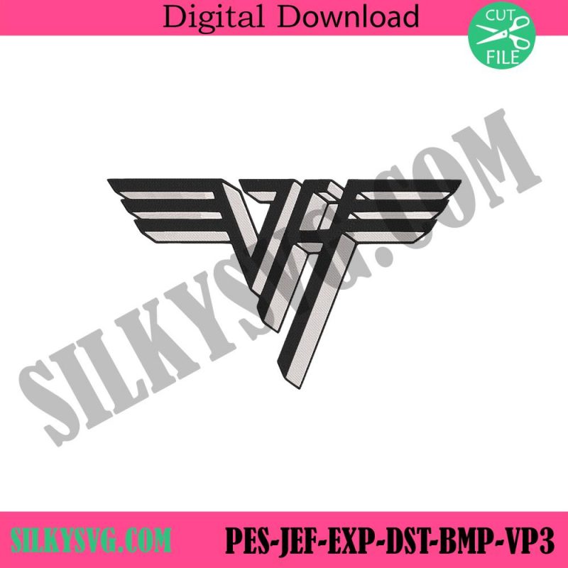 van-halen-logo-fair-warning-machine-embroidery-digital-file-van-halen-logo-embroidery-instant-download-van-halen-band-logo-embroidery-design-download