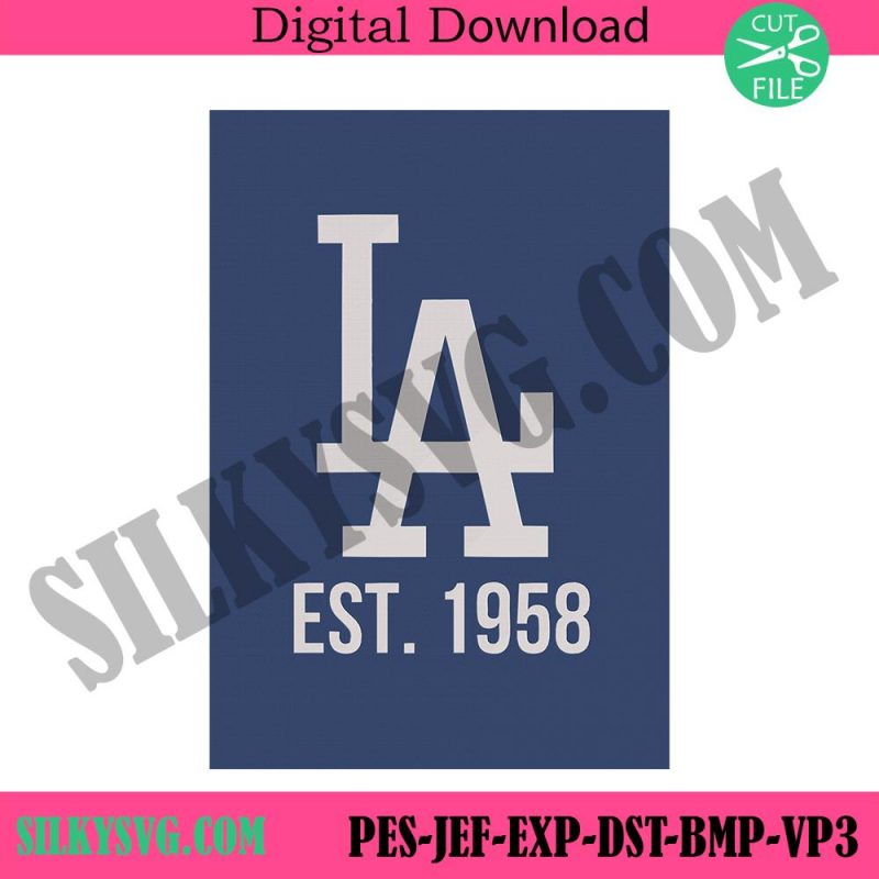 la-logo-embroidery-mlb-los-angeles-logo-machine-embroiddery