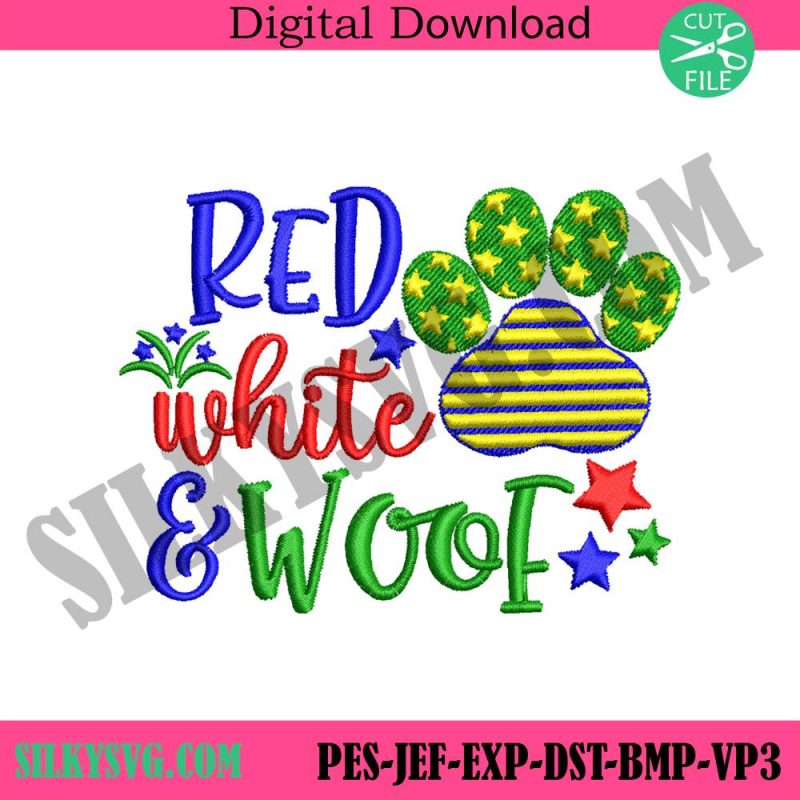 red-white-woof-embroidery-digital-download-4th-of-july-embroidery-design-files-red-white-woof-4th-of-july-embroidery-instant-download