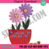 pink-flowers-pot-with-worm-embroidery-design-download-file