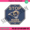 stop-rams-country-symbol-logo-machine-embroidery-nlf-rams-country-embroidery