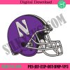 northwestern-wildcats-helmet-embroidery-instant-download