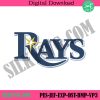 rays-wordmark-logo-embroidery-design