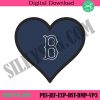 boston-red-sox-blue-heart-logo-machine-embroidery-design