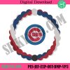 chicago-cubs-swirl-bracelet-logo-machine-embroidery-design