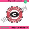 georgia-college-football-logo-machine-embroidery-ncaa-college-football-embroidery-design