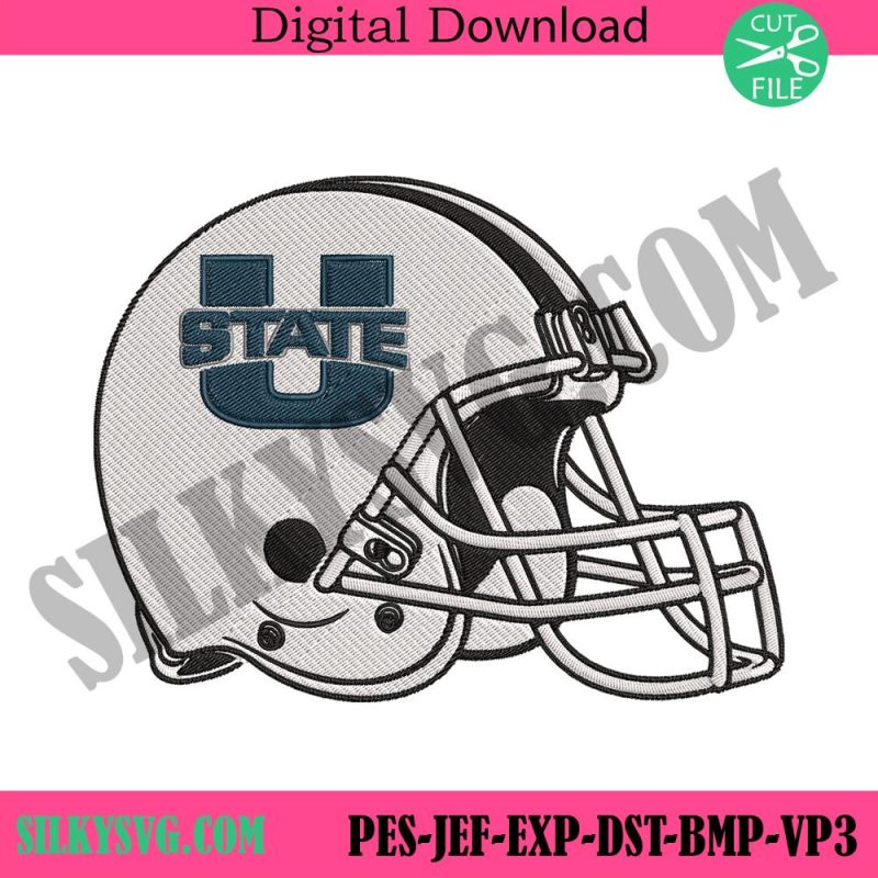 utah-state-aggies-helmet-embroidery-design-download-file