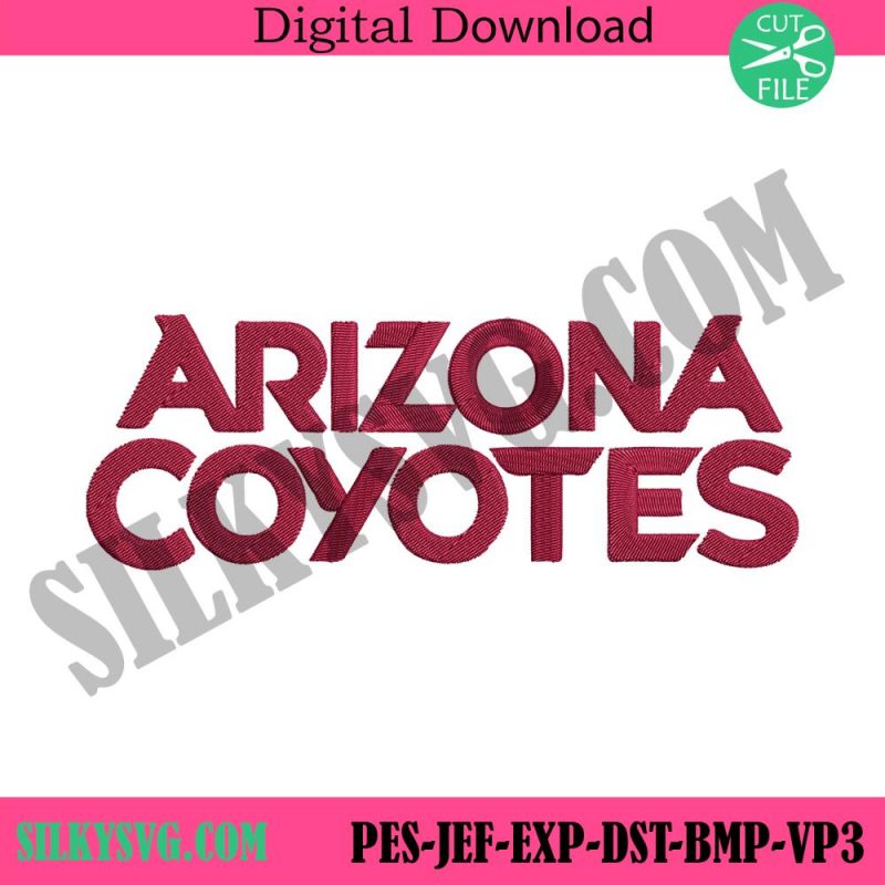 arizona-coyotes-wordmark-logo-machine-embroidery-arizona-coyotes-logo-nhl-embroidery