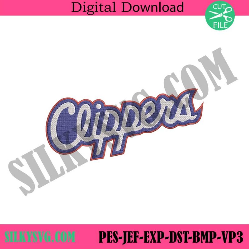 los-angeles-clippers-logo-wordmark-machine-embroidery-files-nba-la-clippers-embroidery-file-instant-design-digitals-download