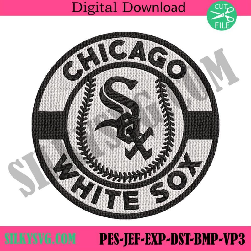 chicago-white-sox-baseball-circle-logo-machine-embroidery-design