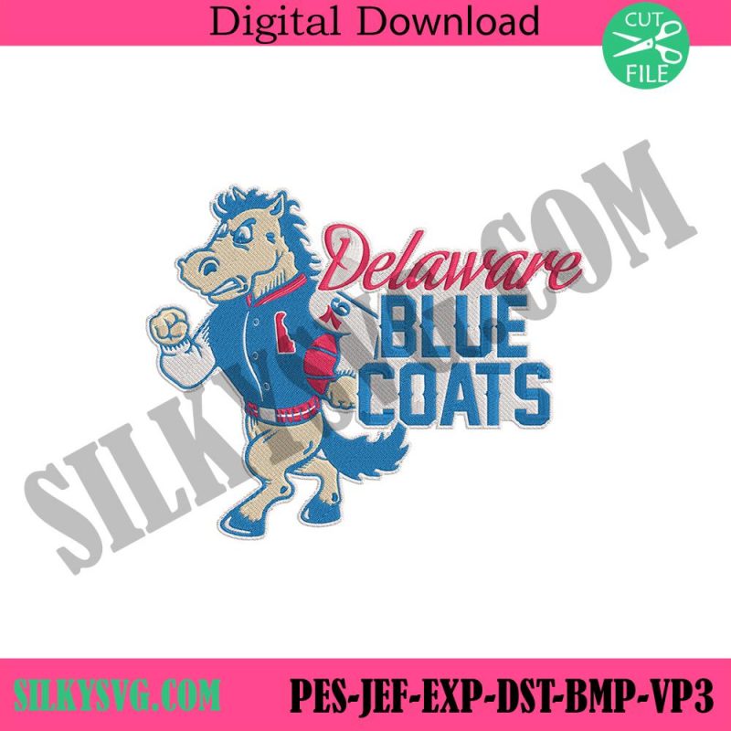 delaware-blue-coats-logo-machinne-embroidery-design-file-delaware-blue-coats-basketball-embroidery-digital-download-delaware-blue-coats-embrodiery-instant-download