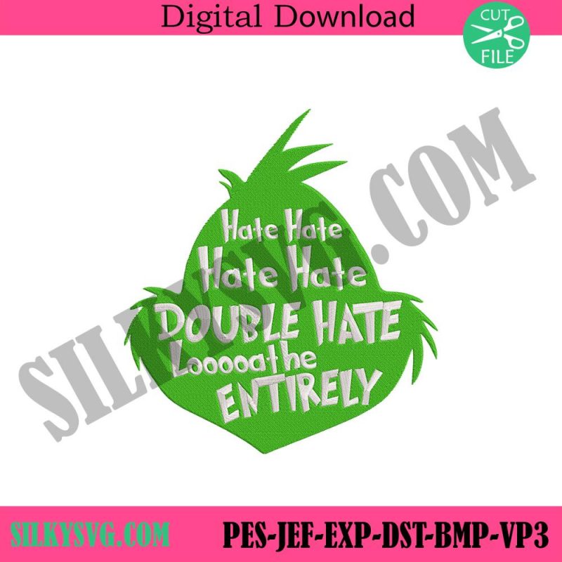 hate-grinch-embroidery-design-head-grinch-embroidery-download-files-grinch-face-christmas-machine-embroidery