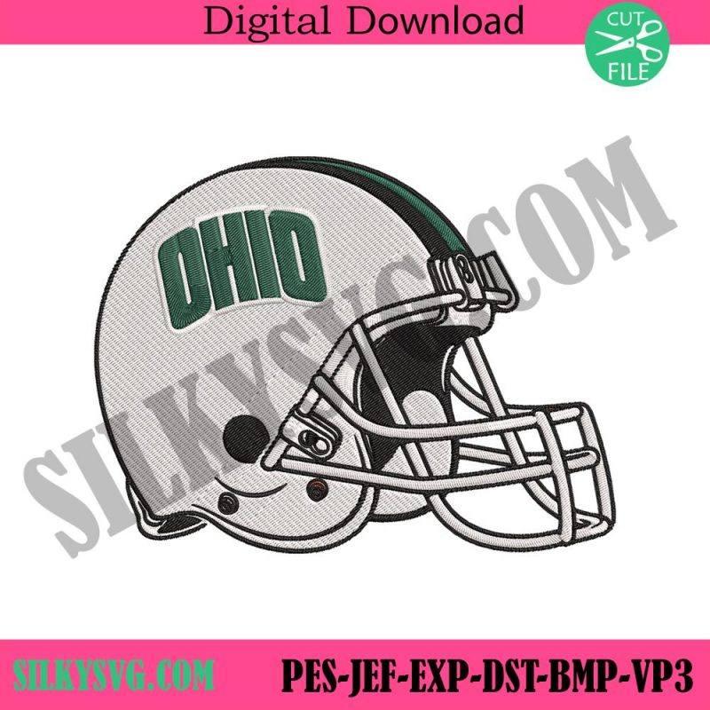 ohio-bobcats-helmet-embroidery-digitizing-instant-download