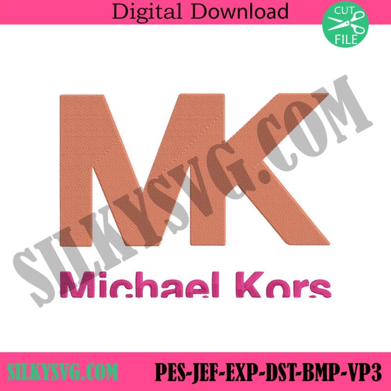 michael-kors-brown-pink-symbol-logo-embroidery-download-file