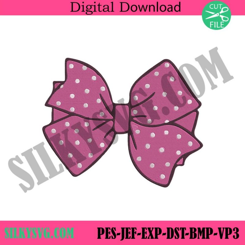 hair-bow-jojo-siwa-embroidery-design-file-jojo-siwa-bow-dots-machine-embroidery-design-download-jojo-siwa-pink-bow-embroidery-digital-download-design