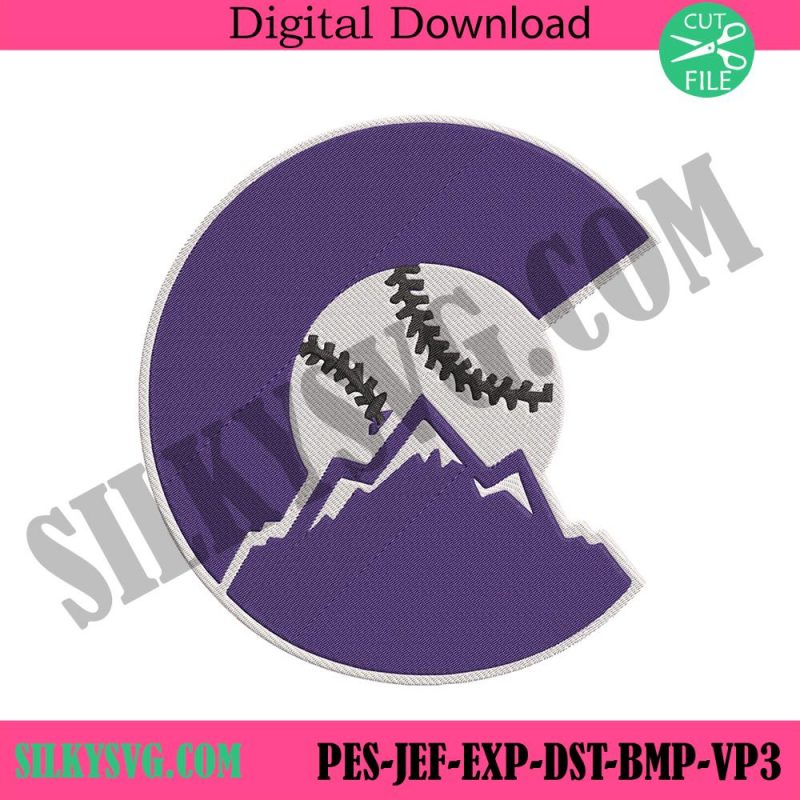 colorado-rockies-letter-c-baseball-moutain-blue-machine-embroidery-file