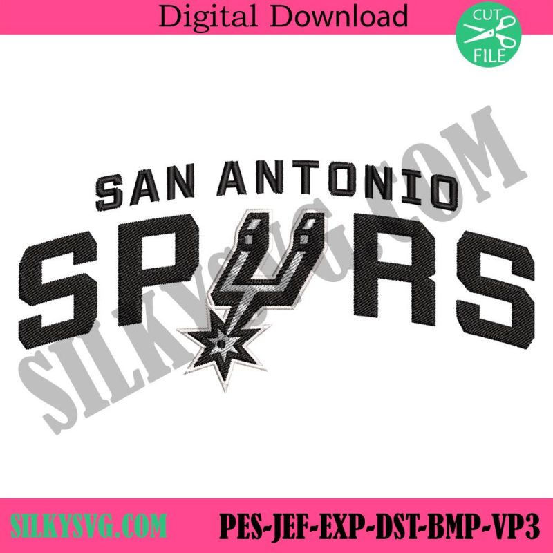 san-antonio-spurs-wordmark-logo-embroidery-instant-san-antonio-spurs-embroidery-design-download-nba-embroidery-instant-design-files