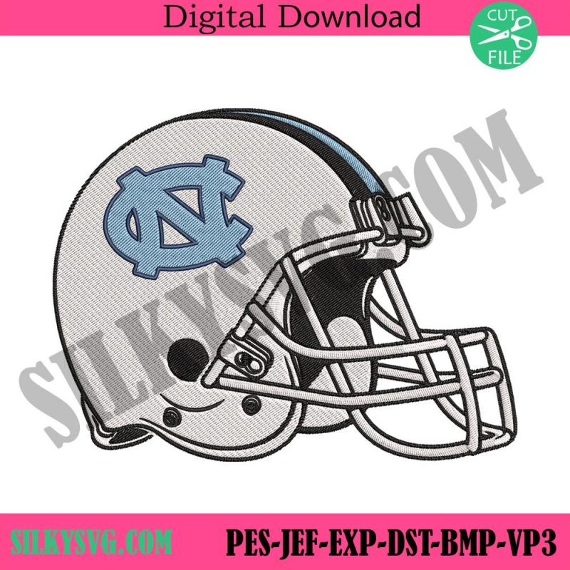 north-carolina-tar-heels-helmet-machine-embroidery-download