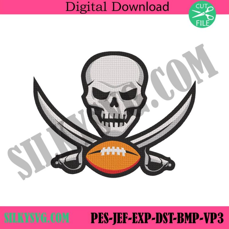 tampa-bay-buccaneers-skull-logo-embroidery-tampa-bay-buccaneers-machine-embroidery