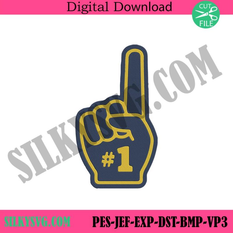 michigan-foam-finger-football-logo-embroidery-michigan-wolverines-design-file