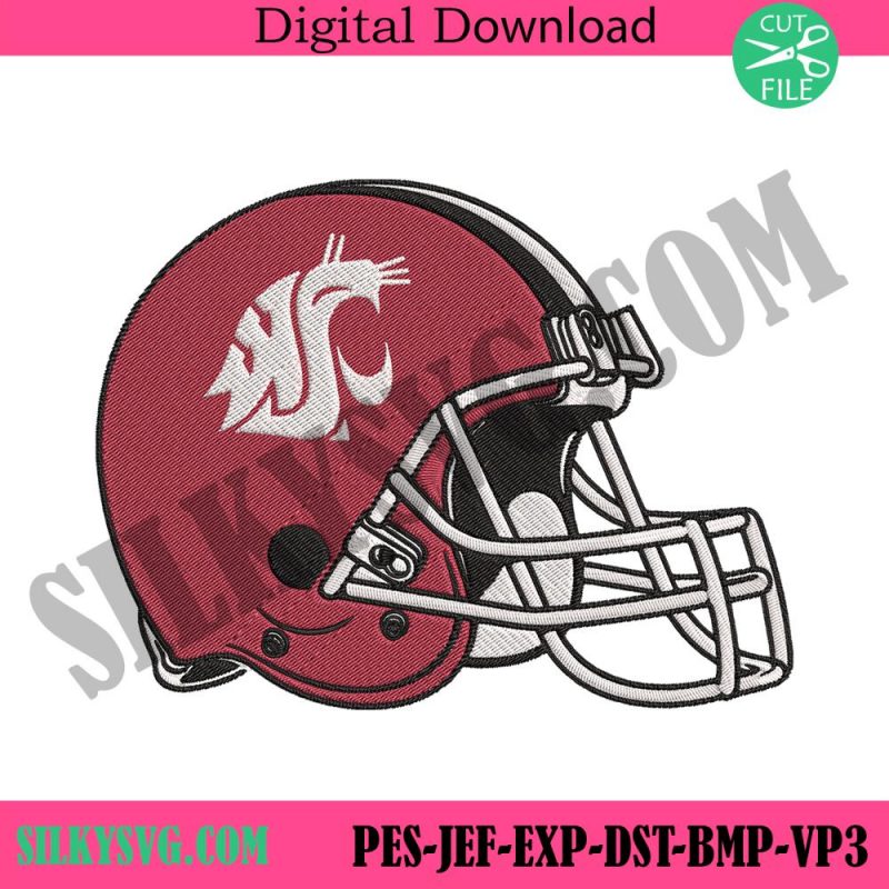 washington-state-cougars-helmet-embroidery-digitizing-instant-download