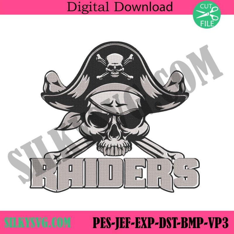 skull-raiders-nfl-team-logo-embroidery-design-skull-oakland-raiders-embroidery