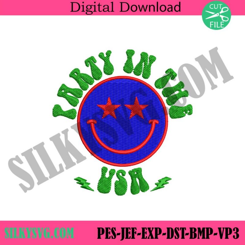 party-in-the-usa-embroidery-download-files-usa-smiley-face-embroidery-design-download-4th-of-july-embroidery-digital-files-instant-download