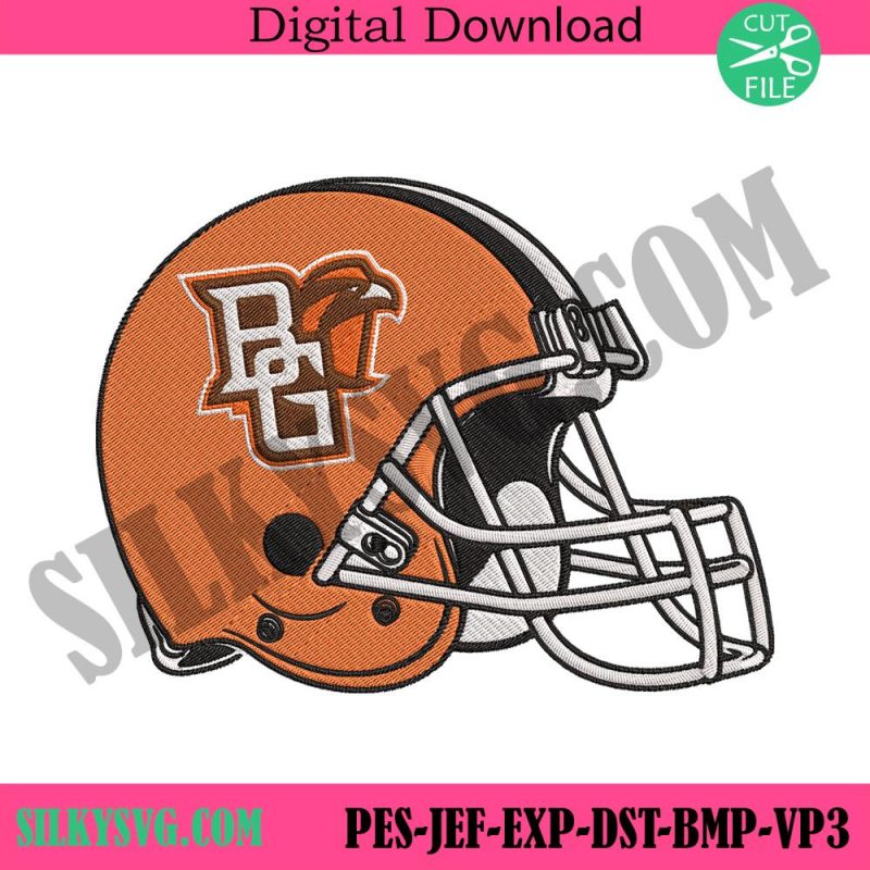 bowling-green-falcons-helmet-machine-embroidery-design