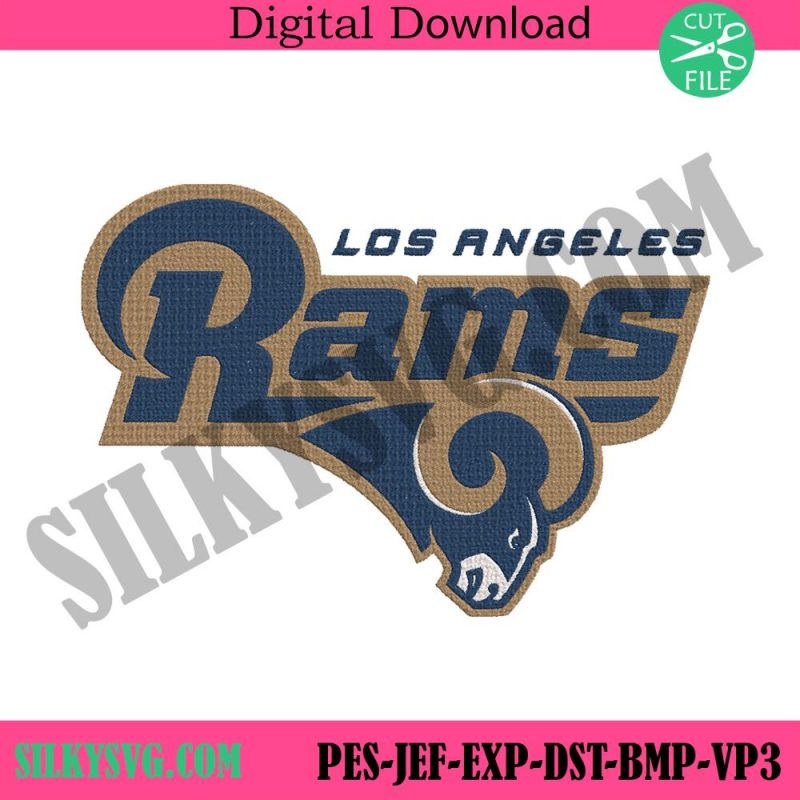 los-angeles-rams-embroidery-design-nfl-los-angeles-rams-design