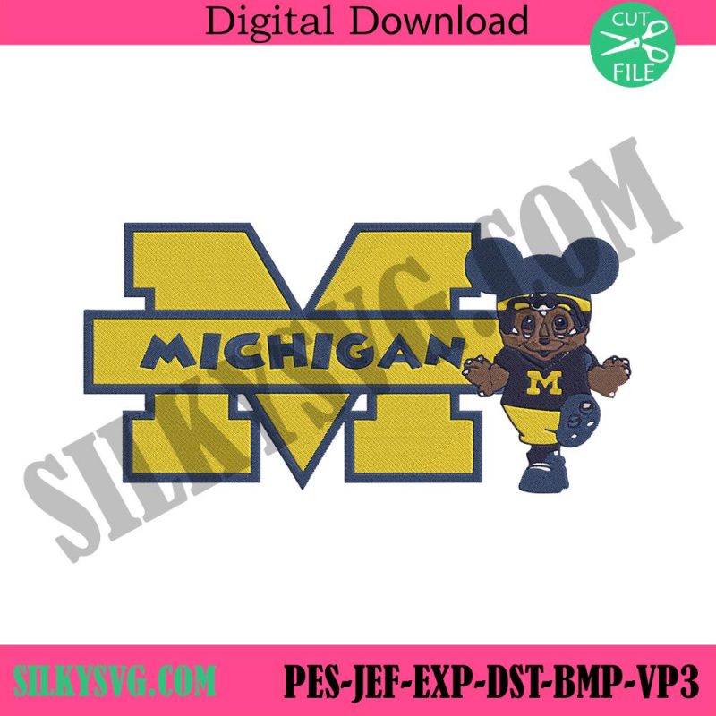 mickey-mouse-michigan-wolverines-logo-football-embroidery-design-mickey-ncaa-team-embroidery-files