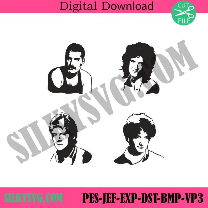 bundle-queen-band-member-machine-embroidery-file-freddie-mercury-machine-embroidery-file-brian-may-embroidery-file-rogger-taylor-embroidery-file-john-deacon-embroidery-file