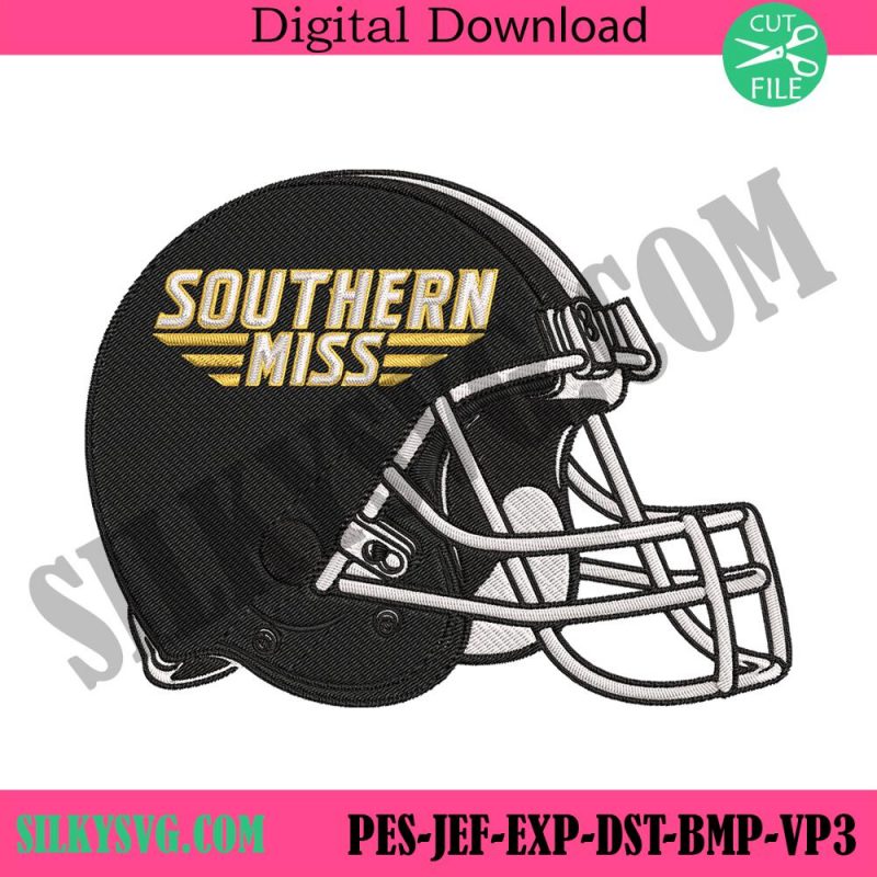 southern-miss-golden-eagles-helmet-machine-embroidery-digitizing