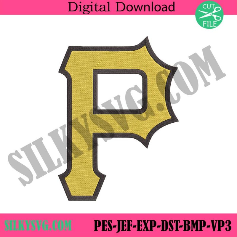 pittsburgh-pirates-p-letter-machine-embroidery-pittsburgh-pirates-mlb-team-embroidery-logo