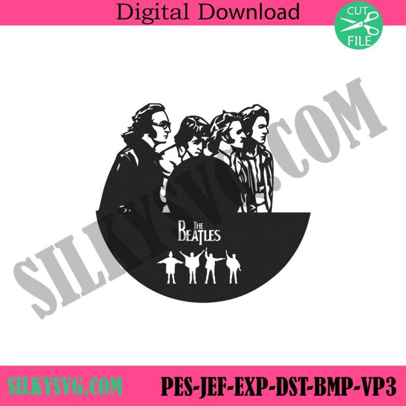 rock-band-embroidery-digital-download-file-the-beatles-silhouette-machine-embroidery-instant-download-beatles-band-embroidery-download-design