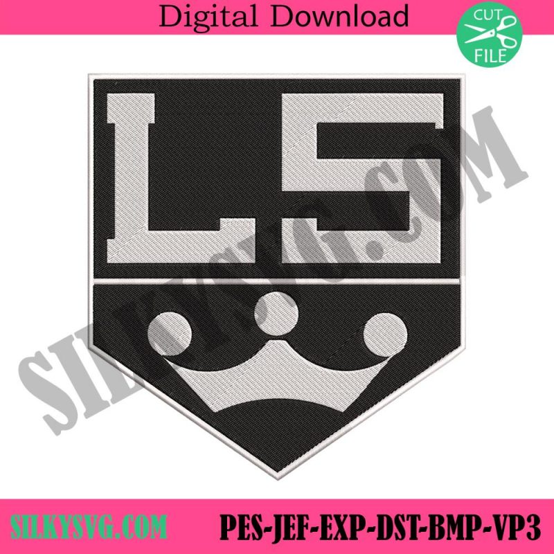 los-angeles-kings-symbol-embroidery-files-nhl-los-angeles-kings-embroidery-design