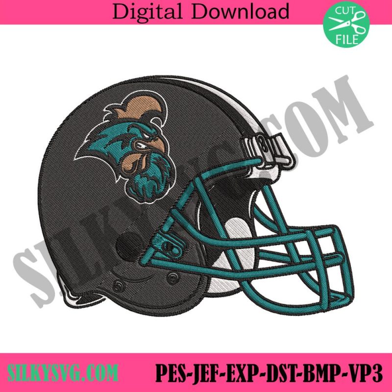 coastal-carolina-chanticleers-helmet-embroidery-design-file