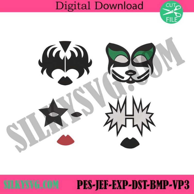 bundle-kiss-custome-embroidery-digital-download-file-kiss-make-up-machine-embroidery-instant-design-kiss-art-embroidery-design-download