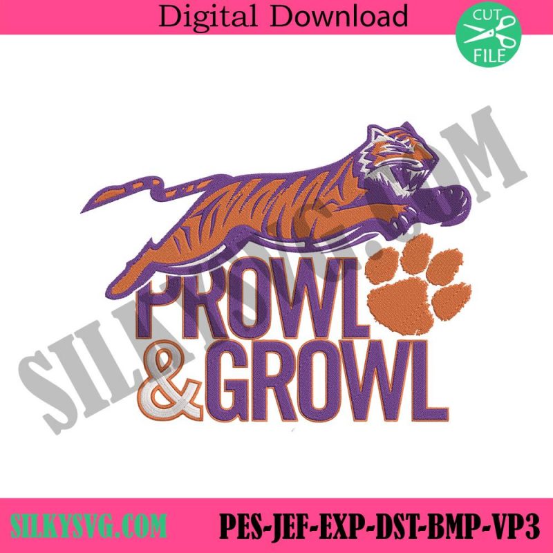 clemson-tigers-prowl-and-growl-logo-machine-embroidery-clemson-tigers-logo-embroidery-design