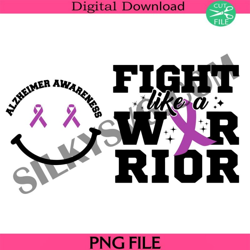 fight-like-a-warrior-svg-alzheimer-awareness-svg-alzheimer-ribbon-svg-fight-alzheimer-svg-support-squad-svg-alzheimer-svg