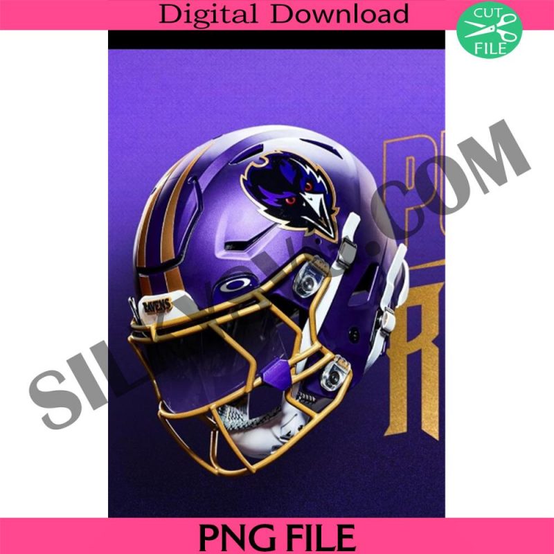 baltimore-ravens-helmets-football-nfl-png-instant-download