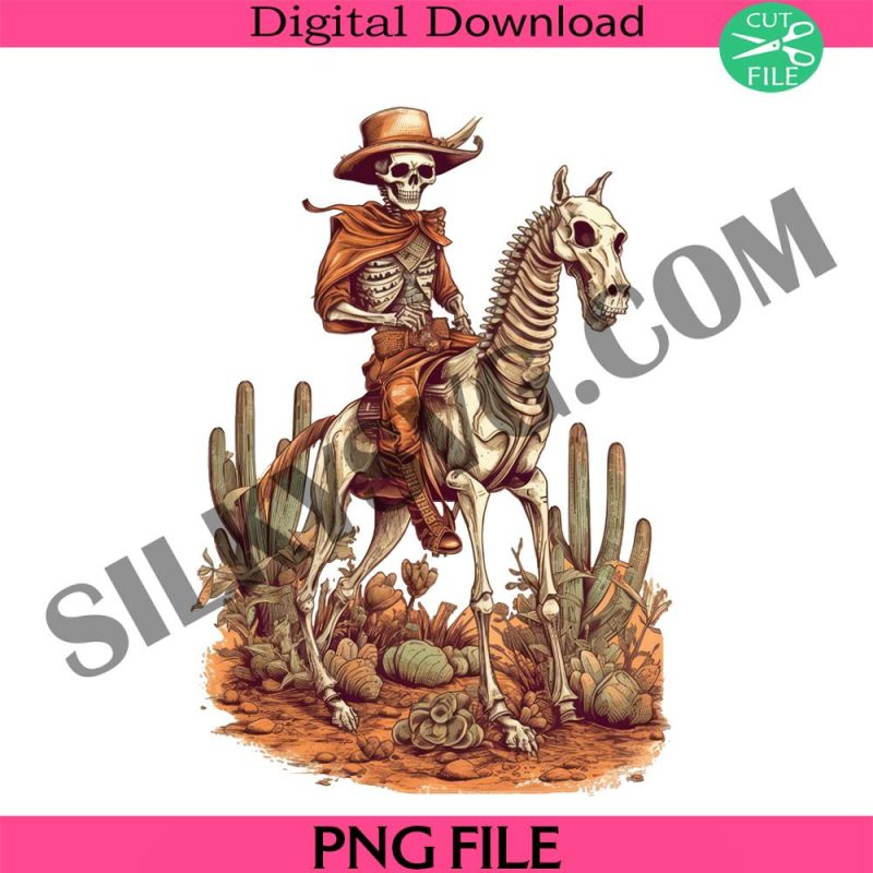 desert-cowboy-skeleton-png-retro-western-wild-west-sublimation-clipart-instant-download-digital-download-shirt-desi