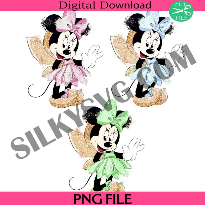 multi-colour-minnie-mouse-glitter-fairy-handdrawn-png-files-pink-gold-glitter-minnie-png