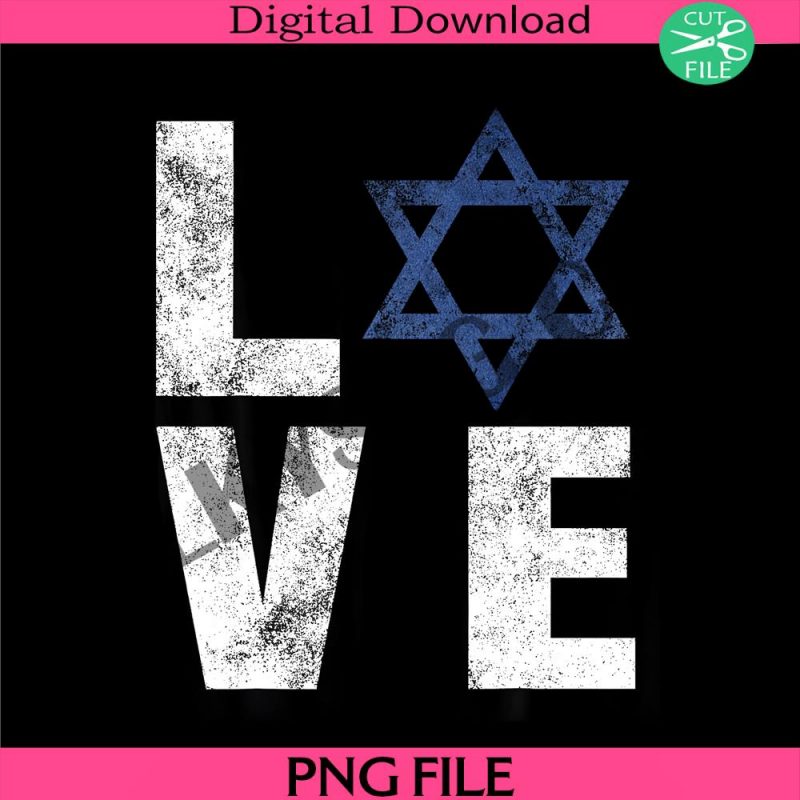 retro-i-love-israel-png-jewish-gifts-star-of-david-israeli-png