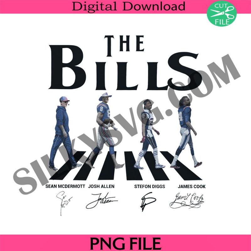 bills-walking-abbey-road-signatures-football-png-sean-mcdermott-png-josh-allen-png-stefon-diggs-png-james-cook-png-buffalo-vintage-png