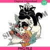 skull-and-black-cat-pngfloral-skull-pnghalloween-black-cat-pngspooky-season-pnghalloween-cat-pngspooky-cat-skeleton