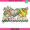 peace-love-softball-png-retro-softball-png-softball-sublim