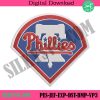 philly-logo-embroidery-design-philadelphia-phillies