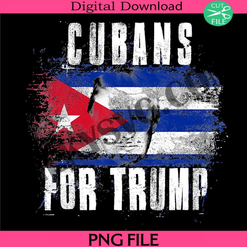 cubans-for-trump-american-and-cuba-patriotic-png