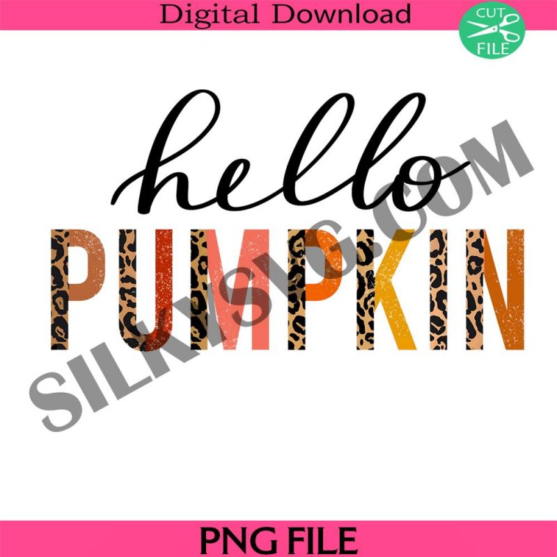 hello-pumpkin-sublimation-half-leopard-png-fall-sublimation-png-autumn-png-thanksgiving-png-october-halloween-png