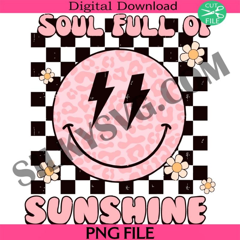 retro-smiley-soul-full-of-sunshine-checkered-lightning-bolt-flower-popular-best-seller-trending-png-svg-sublimation